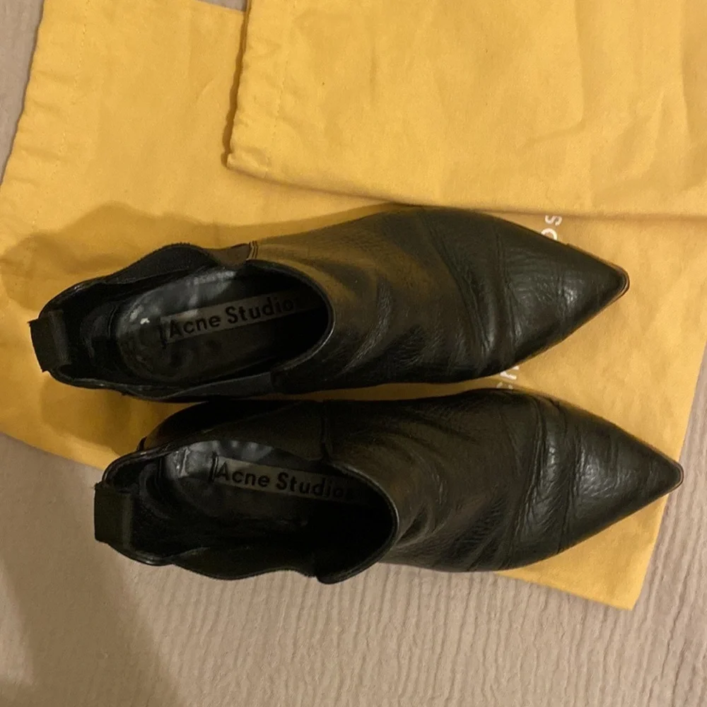 ACNE STUDIOS JENSEN BOOTS . Size 36 . Made in Italy - Picture 10 of 11
